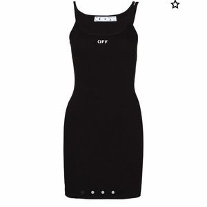 Off White tank dress